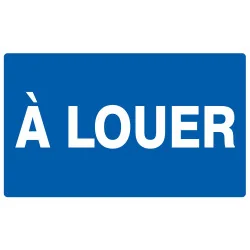 A LOUER 330x200 NORMASIGN ADHE Taliaplast 721634 | 721634