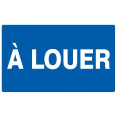 A LOUER 330x200 NORMASIGN ADHE Taliaplast 721634 | 721634