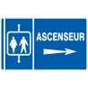 ASCENSEUR FLECHE A DROITE 330x Taliaplast 721644 | 721644