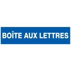 BOITE LETTRES 200X52 NORMASIGN Taliaplast 720609 | 720609