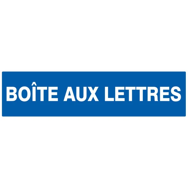 BOITE LETTRES 200X52 NORMASIGN Taliaplast 720609 | 720609 BOITE LETTRES 200X52 NORMASIGN Taliaplast 720609 | 720609