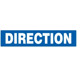 DIRECTION NORMASIGN ADHESIF 33 Taliaplast 725613 | 725613