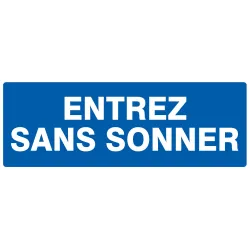 ENTREZ SANS SONNER 330x120mm Taliaplast 726616 | 726616