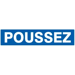 POUSSEZ NORMASIGN ADHESIF 330X Taliaplast 725605 | 725605