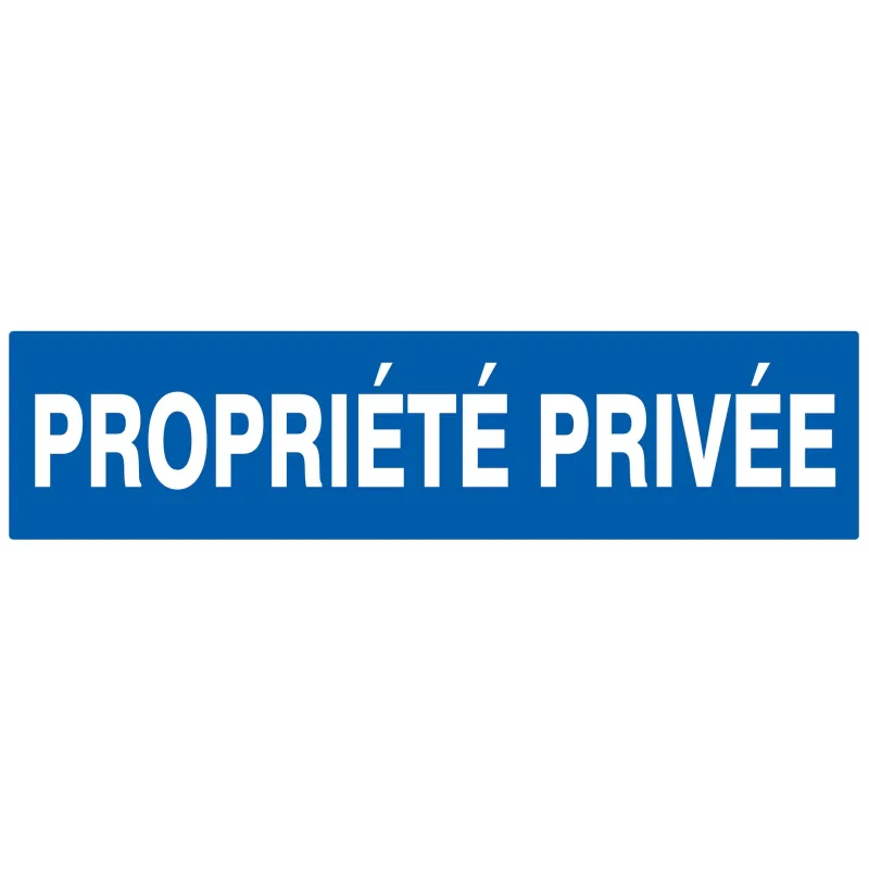 PROPR. PRIVEE 200X52 NORMASIGN Taliaplast 720643 | 720643 PROPR. PRIVEE 200X52 NORMASIGN Taliaplast 720643 | 720643