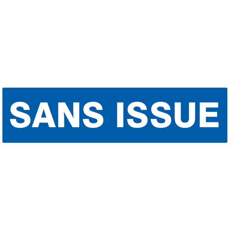 SANS ISSUE 200X52 NORMASIGN AD Taliaplast 720627 | 720627 SANS ISSUE 200X52 NORMASIGN AD Taliaplast 720627 | 720627