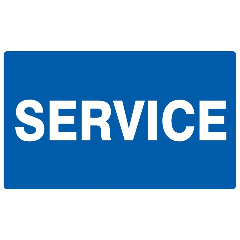 SERVICE 330x200 NORMASIGN ADHE Taliaplast 721629 | 721629 SERVICE 330x200 NORMASIGN ADHE Taliaplast 721629 | 721629