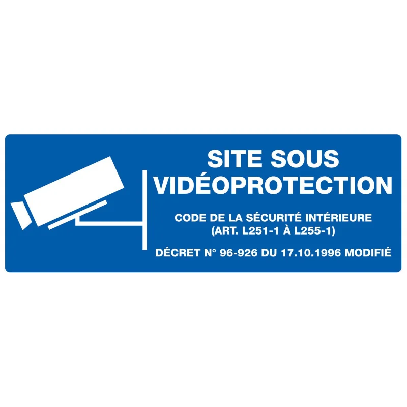SITE SOUS VIDEOPROTECTION NORM Taliaplast 726237 | 726237 SITE SOUS VIDEOPROTECTION NORM Taliaplast 726237 | 726237