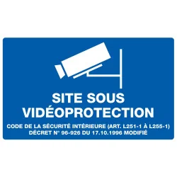 SITE SOUS VIDEOPROTECTION NORM Taliaplast 721239 | 721239