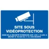 SITE SOUS VIDEOPROTECTION NORM Taliaplast 721239 | 721239