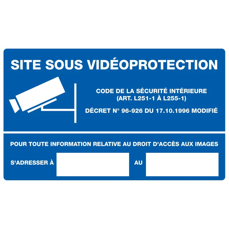 SITE SOUS VIDEOPROTECTION AVEC Taliaplast 721240 | 721240 SITE SOUS VIDEOPROTECTION AVEC Taliaplast 721240 | 721240
