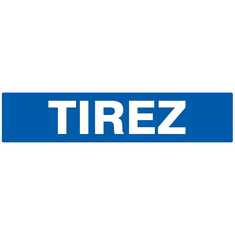 TIREZ NORMASIGN ADHESIF 330X75 Taliaplast 725635 | 725635