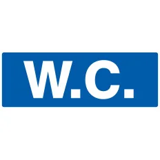 W.C. NORMASIGN ADHESIF 330X120 Taliaplast 726632 | 726632