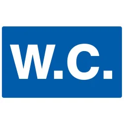 W.C 330X200 NORMASIGN ADHESIF Taliaplast 721632 | 721632