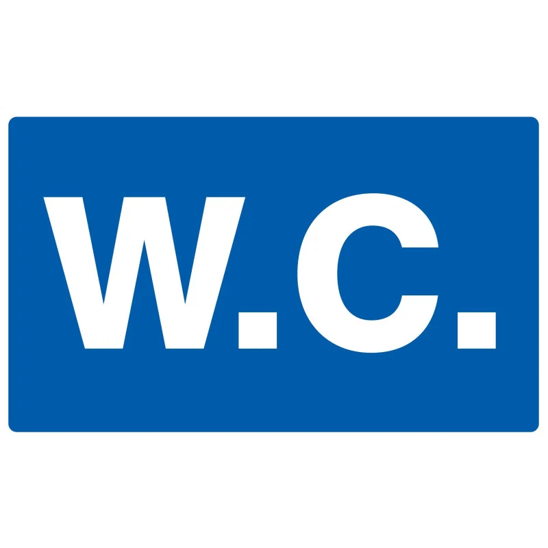 W.C 330X200 NORMASIGN ADHESIF Taliaplast 721632 | 721632 W.C 330X200 NORMASIGN ADHESIF Taliaplast 721632 | 721632