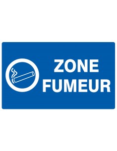 ZONE FUMEUR 330X200 NORMASIGN Taliaplast 721633
