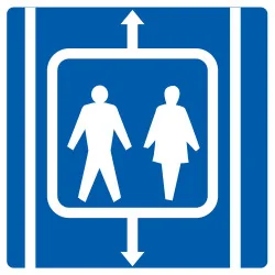 ASCENSEUR NORMASIGN ADHESIF 20 Taliaplast 728622 | 728622