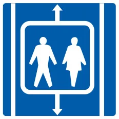 ASCENSEUR NORMASIGN ADHESIF 20 Taliaplast 728622 | 728622