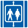 ASCENSEUR NORMASIGN ADHESIF 20 Taliaplast 728622 | 728622