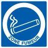 ZONE FUMEUR 200X200 NORMASIGN Taliaplast 728605 | 728605