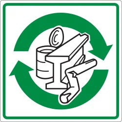 RECYCLAGE DE LA FERRAILLE NORM Taliaplast 733802 | 733802