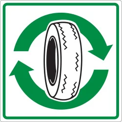 RECYCLAGE DES PNEUS NORMASIGN Taliaplast 733807 | 733807