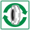 RECYCLAGE DES PNEUS NORMASIGN Taliaplast 733807 | 733807