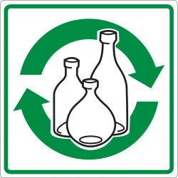 RECYCLAGE DU VERRE NORMASIGN A Taliaplast 733804 | 733804