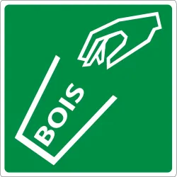 POUBELLE BOIS NORMASIGN ADHESI Taliaplast 733811 | 733811