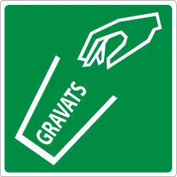 POUBELLE GRAVATS NORMASIGN ADH Taliaplast 733814 | 733814