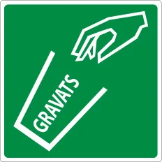 POUBELLE GRAVATS NORMASIGN ADH Taliaplast 733814 | 733814