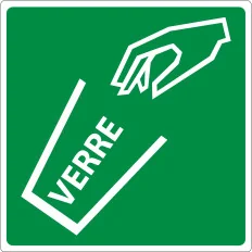 POUBELLE VERRE NORMASIGN ADHES Taliaplast 733819 | 733819