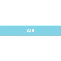 Panneau AIR 156X26 MARQUAGE TUYAUTERIE Taliaplast 732301 | 732301