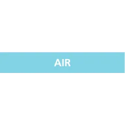 Panneau AIR 222X37 MARQUAGE TUYAUTERIE Taliaplast 731301 | 731301
