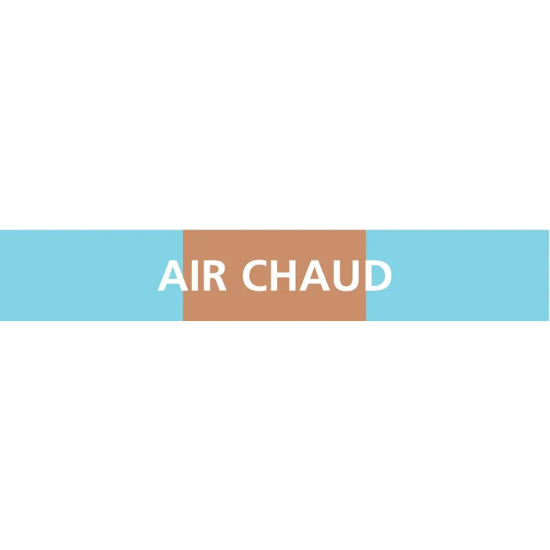 Panneau AIR CHAUD 156X26 MARQUAGE TUYA Taliaplast 732304 | 732304 Panneau AIR CHAUD 156X26 MARQUAGE TUYA Taliaplast 732304 | 732304