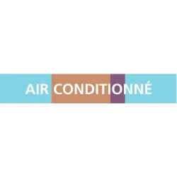 Panneau AIR CONDITIONNE 222X37 MARQUAG Taliaplast 731310 | 731310