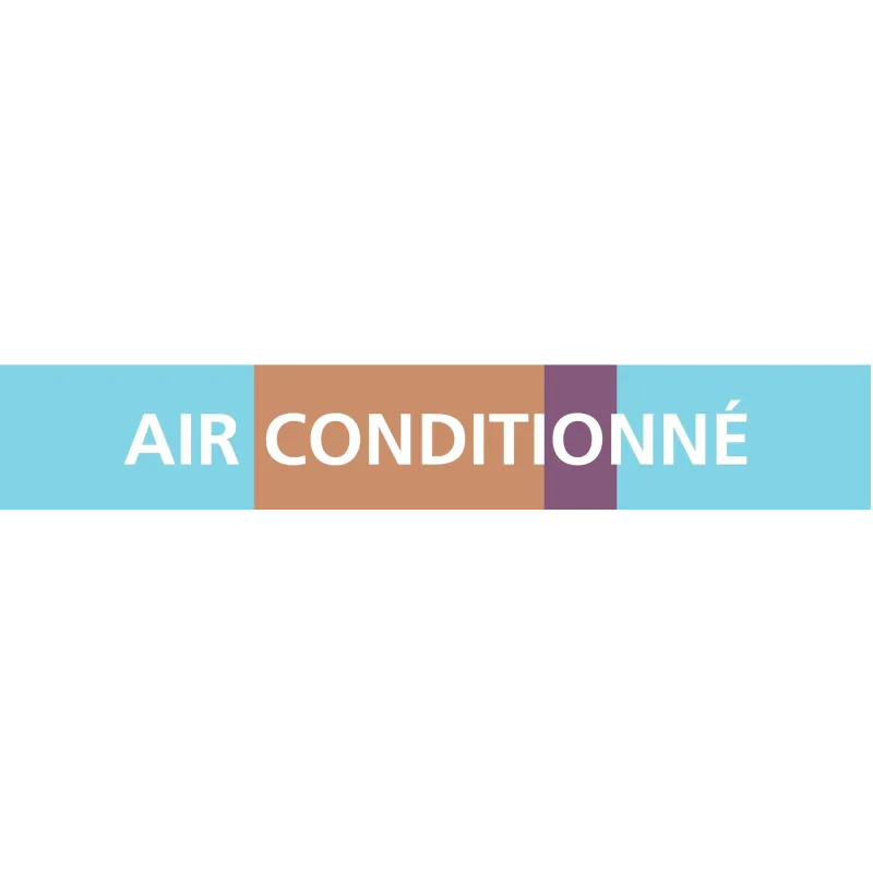 Panneau AIR CONDITIONNE 222X37 MARQUAG Taliaplast 731310 | 731310