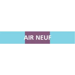 Panneau AIR NEUF 156X26 MARQUAGE TUYAU Taliaplast 732317 | 732317