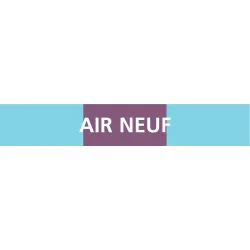 Panneau AIR NEUF 312X52 MARQUAGE TUYAU Taliaplast 730317 | 730317