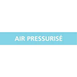 Panneau AIR PRESSURISE 312X52 MARQUAGE Taliaplast 730329 | 730329