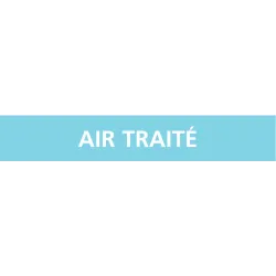 Panneau AIR TRAITE 222X37 MARQUAGE TUY Taliaplast 731323 | 731323