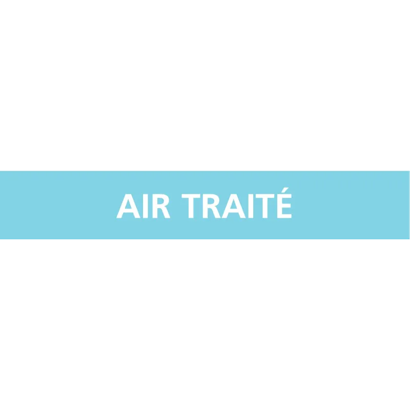 Panneau AIR TRAITE 222X37 MARQUAGE TUY Taliaplast 731323 | 731323