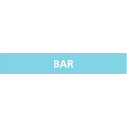 Panneau BAR 222X37 MARQUAGE TUYAUTERIE Taliaplast 731334 | 731334