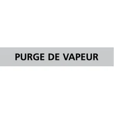 Panneau PURGE DE VAPEUR 222X37 MARQUAG Taliaplast 731203 | 731203