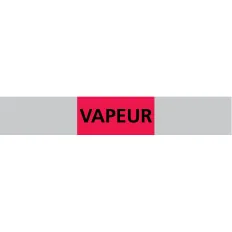 Panneau VAPEUR 156X26 MARQUAGE TUYAUTE Taliaplast 732204 | 732204