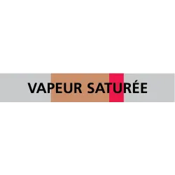 Panneau VAPEUR SATUREE 156X26 MARQUAGE Taliaplast 732214 | 732214