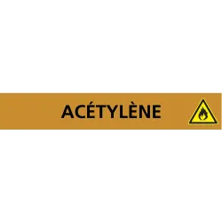 Panneau ACETYLENE 156X26 MARQUAGE TUYA Taliaplast 732501 | 732501