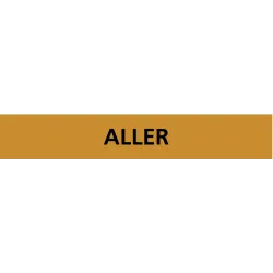 Panneau ALLER 222X37 MARQUAGE TUYAUTER Taliaplast 731502 | 731502