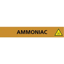 Panneau AMMONIAC 156X26 MARQUAGE TUYAU Taliaplast 732503 | 732503