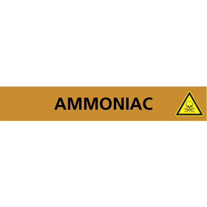 Panneau AMMONIAC 156X26 MARQUAGE TUYAU Taliaplast 732503 | 732503 Panneau AMMONIAC 156X26 MARQUAGE TUYAU Taliaplast 732503 | 732503